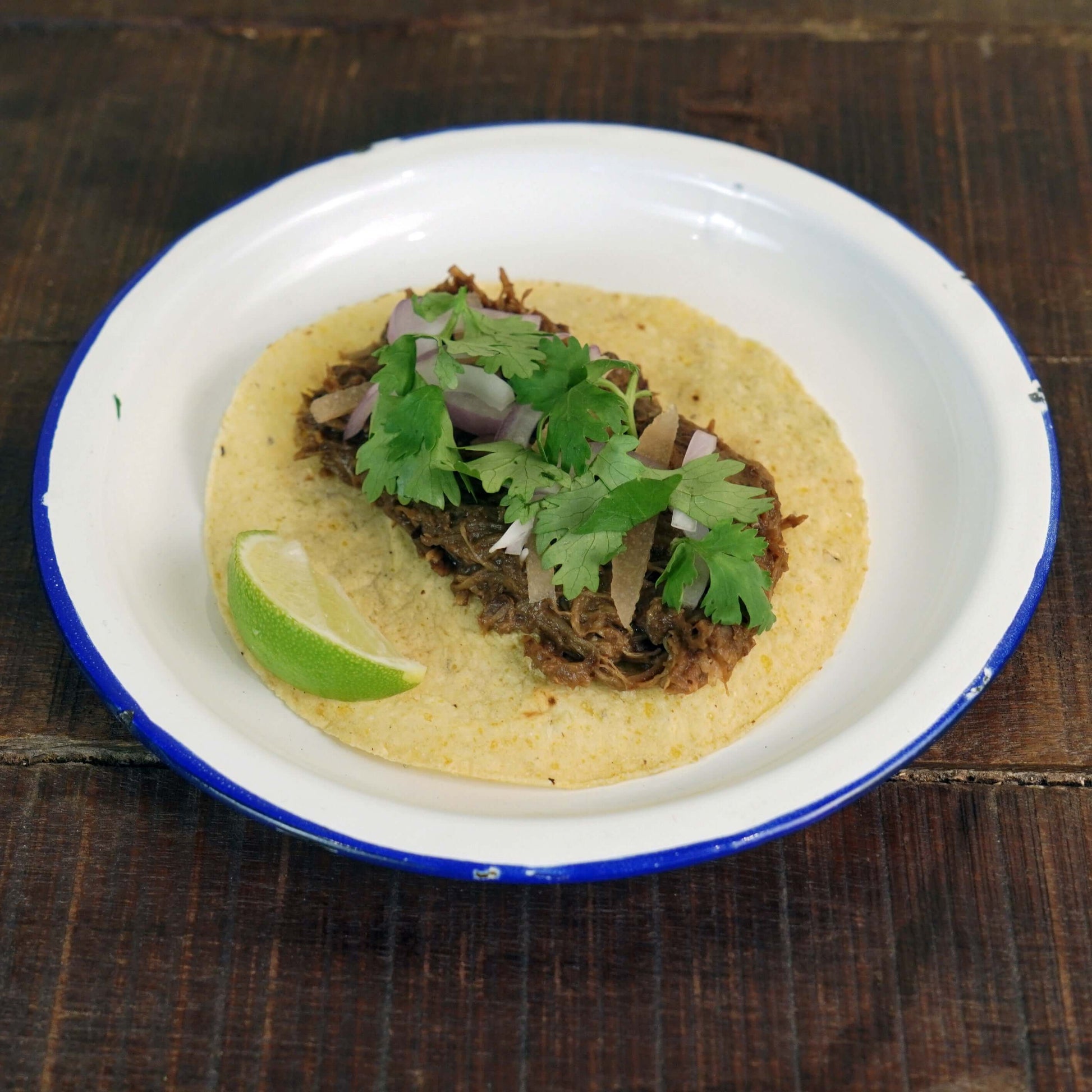 Smoked Duck Pongteh Taco